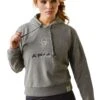 Ariat Just Hoodie - Heather Grey