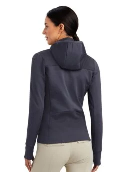 Ariat Lumina Full Zip Sweatshirt - Ebony -Equisstride Style Shop ariat lumina sweatshirt ebony 2rdy