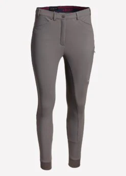 Ariat Womens Triton Grip Full Seat Riding Breeches - Plum Grey -Equisstride Style Shop ariat triton breeches grey3