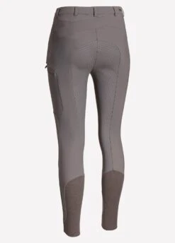 Ariat Womens Triton Grip Full Seat Riding Breeches - Plum Grey -Equisstride Style Shop ariat triton breeches grey4