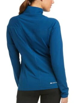 Ariat Auburn 1/4 Zip Baselayer - Blue Opal -Equisstride Style Shop ariatauburnblueopal2rdy