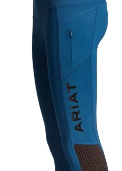 Ariat Womens EOS Full Seat Tight - Blue Opal -Equisstride Style Shop ariateosfstightblue2rdy