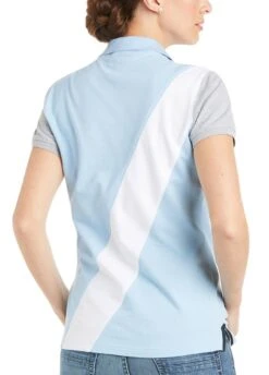 Ariat Taryn Polo - Blue Bell -Equisstride Style Shop ariattarynbluebell3rdy