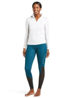 Ariat Womens EOS Full Seat Tight - Eurasian Teal -Equisstride Style Shop ariattightteal5rdy