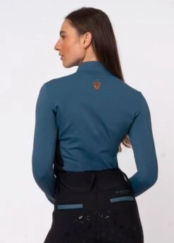 Blackfort Equestrian Cool Mesh Base Layer - Teal -Equisstride Style Shop blackfort base layer teal 3rdy