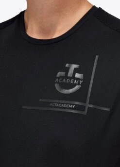 Cavalleria Toscana Academy Jersey T-Shirt - Black -Equisstride Style Shop ct academy jersey black 3rdy