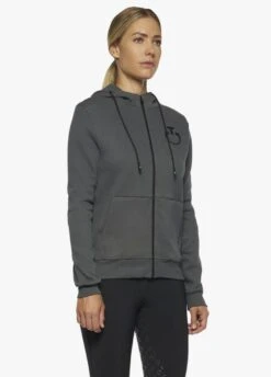 Cavalleria Toscana Bonded Hoodie - Dark Grey