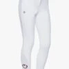 Cavalleria Toscana Girls Colour Knee Grip Breeches - White