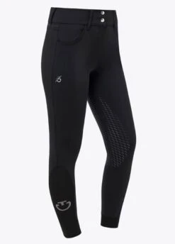 Cavalleria Toscana Dash Full Seat High Waisted Breeches - Black