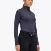 Cavalleria Toscana Mini CT Flock Turtleneck - Navy