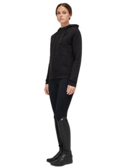 Cavalleria Toscana Orbit Zip Hoodie - Black