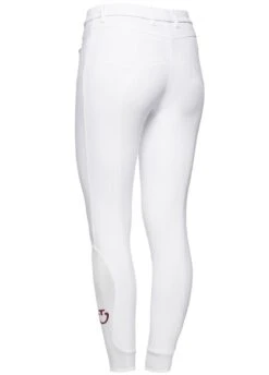 Cavalleria Toscana New Knee Grip Breeches - White -Equisstride Style Shop ctbreechwhite2rdy
