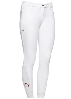 Cavalleria Toscana New Knee Grip Breeches - White