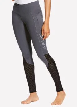 Ariat Womens EOS KP Riding Tights - Grey