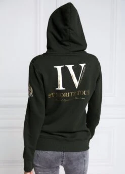 Holland Cooper Heritage Hoodie - Racing Green -Equisstride Style Shop hc heitage hoodie racing green 3rdy