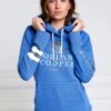 Holland Cooper Heritage Hoodie - Deep Cobalt Marl
