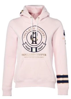 Holland Cooper Heritage Hoodie - Blush -Equisstride Style Shop hc heritage hoodie blush 3rdy