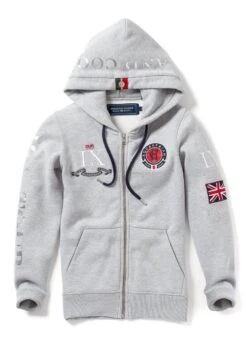 Holland Cooper Team Hoodie - Grey Marl 5 Holland Cooper Team Hoodie - Grey Marl -Equisstride Style Shop hc hoodie grey 3rdy