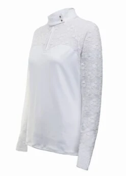 Holland Cooper Newbury L/S Base Layer - White 5 Holland Cooper Newbury L/S Base Layer - White -Equisstride Style Shop hc newbury ls white 3rdy