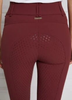 Holland Cooper Ascot Breeches - Burgundy -Equisstride Style Shop hcascotburgundy4rdy