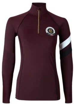 Holland Cooper Heritage Sport Base Layer - Mulberry -Equisstride Style Shop hcheritagebasemulberry4rdy