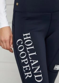 Holland Cooper Thermal Full Grip Leggings - Ink Navy -Equisstride Style Shop hcthermalinknavy5rdy