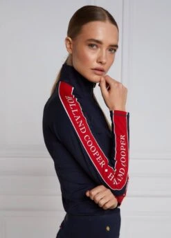 Holland Cooper Tour Panel Base Layer - Ink Navy/Red -Equisstride Style Shop hctourpanelbaseinkred2rdy