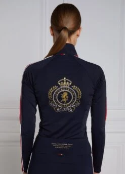 Holland Cooper Tour Panel Base Layer - Ink Navy/Red -Equisstride Style Shop hctourpanelbaseinkred3rdy