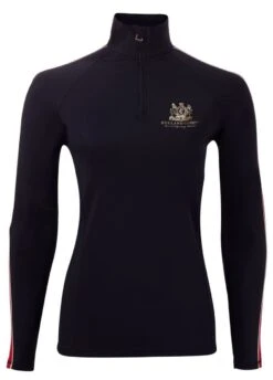 Holland Cooper Tour Panel Base Layer - Ink Navy/Red -Equisstride Style Shop hctourpanelbaseinkredrdy