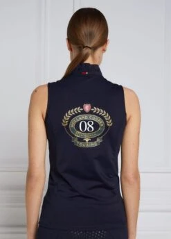 Holland Cooper Tour Sleeveless Base Layer - Ink Navy -Equisstride Style Shop hctourslessinknavyrdy