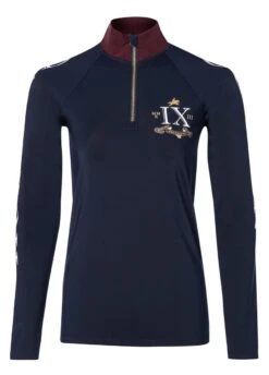 Holland Cooper Heritage Logo Base Layer - Ink Navy -Equisstride Style Shop holland cooper heritage logo base ink navy 4rdy