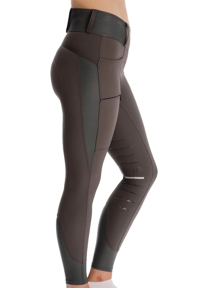 Horseware Meryl Hybrid Breeches - Grey 1 Horseware Meryl Hybrid Breeches - Grey
