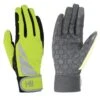 Hy Reflector Riding Gloves - Yellow