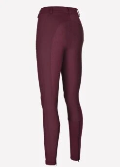 Pikeur Ladies Ine Grip Breeches - Bordeaux 7 Pikeur Ladies Ine Grip Breeches - Bordeaux -Equisstride Style Shop ine2