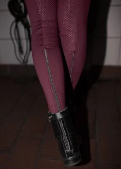 Pikeur Ladies Ine Grip Breeches - Bordeaux 10 Pikeur Ladies Ine Grip Breeches - Bordeaux -Equisstride Style Shop ine5
