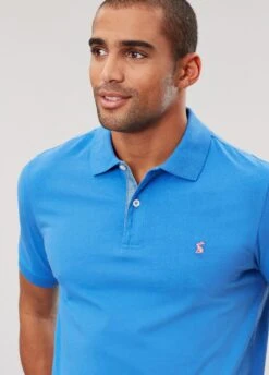 Joules Mens Hanfield Polo Shirt - Eton Blue -Equisstride Style Shop joules hanfield eton blue4