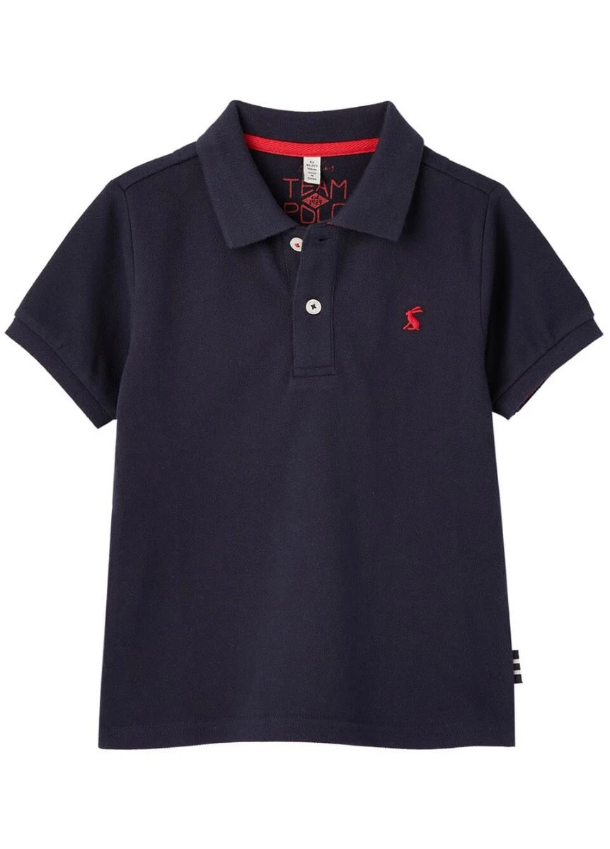 Joules Woody Mini Me Polo Shirt - French Navy 1 Joules Woody Mini Me Polo Shirt - French Navy