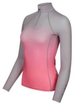 LeMieux Spectrum Base Layer - Grey/Watermelon -Equisstride Style Shop lemieux baselayer spectrum watermelon 2rdy 2