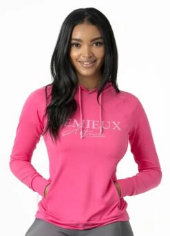 LeMieux Luxe Hoodie - Watermelon -Equisstride Style Shop lemieux hoodie watermelon 6rdy