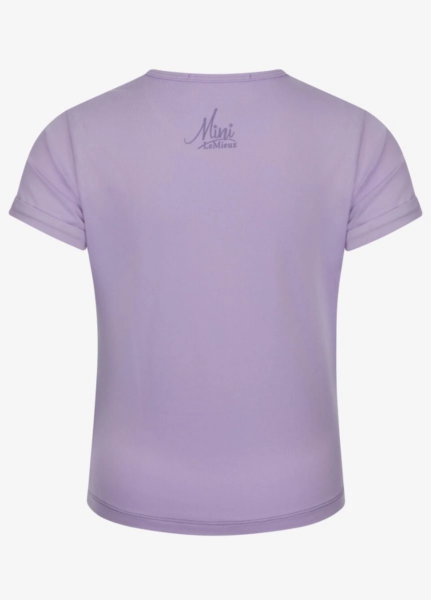 LeMieux Mini Lexi T-Shirt - Wisteria 2 LeMieux Mini Lexi T-Shirt - Wisteria - Image 2