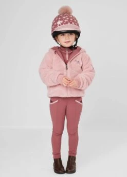 LeMieux Mini Teagan Fleece - Pink Quartz -Equisstride Style Shop lemieux mini teagan pink 4rdy