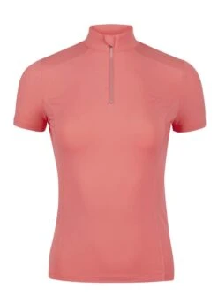 LeMieux Short Sleeve Base Layer - Papaya