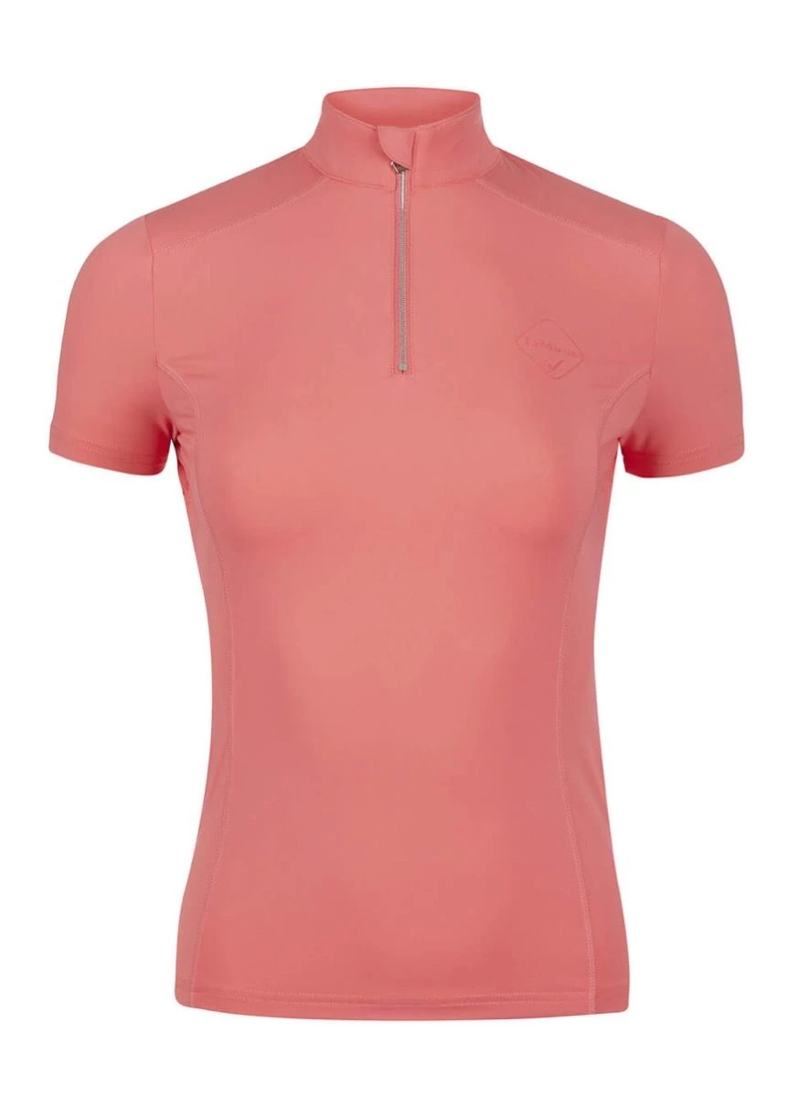 LeMieux Short Sleeve Base Layer - Papaya 1 LeMieux Short Sleeve Base Layer - Papaya