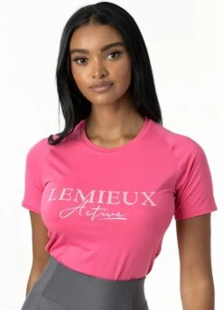 LeMieux Luxe T-Shirt - Watermelon -Equisstride Style Shop lemieux tshirt watermelon 6rdy