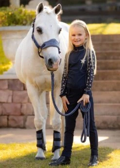 LeMieux Mini Reflective Base Layer - Indigo