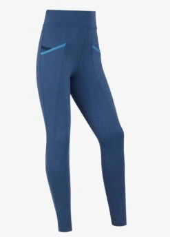 LeMieux Young Rider Pull On Breech - Atlantic -Equisstride Style Shop lm yr breech atlantic 3rdy 1