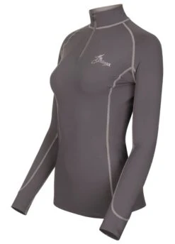 LeMieux Base Layer - Slate Grey -Equisstride Style Shop lmbaseslategrey2rdy