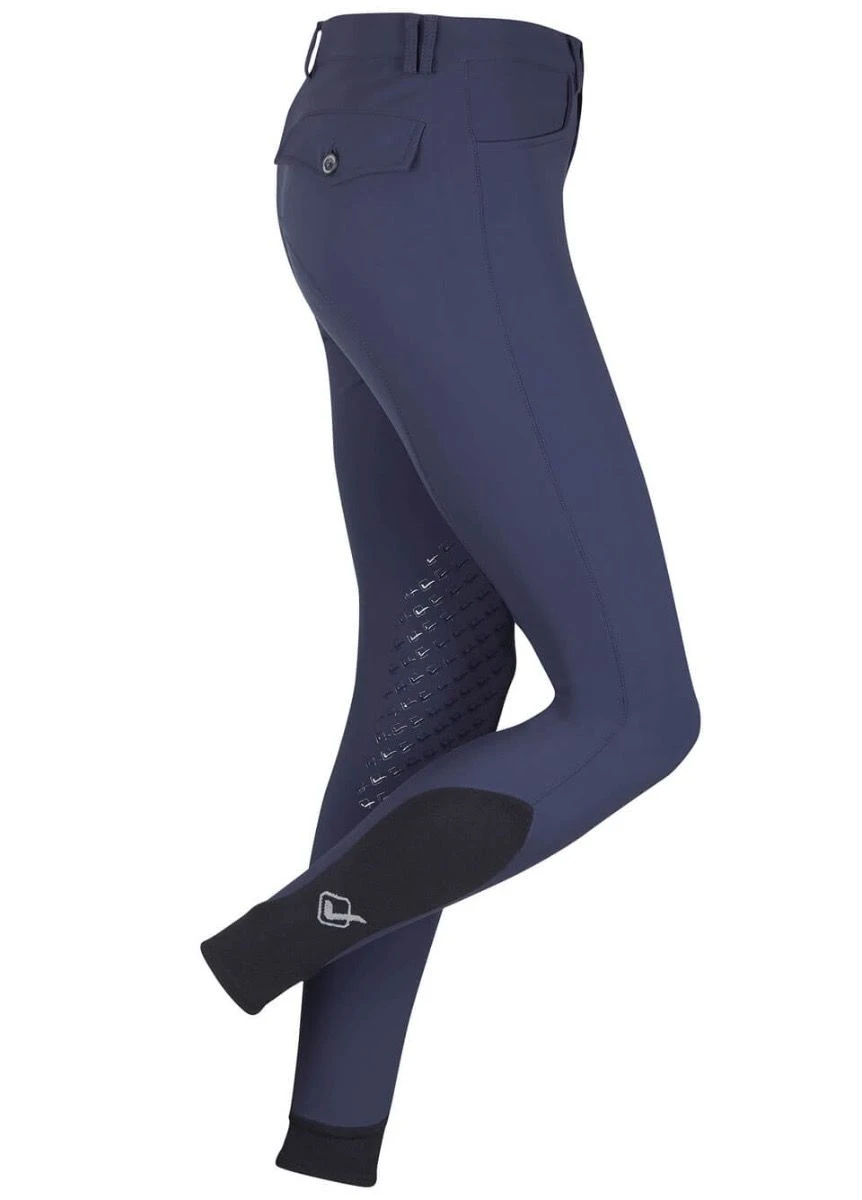 LeMieux Monsieur Mens Breeches - Navy 2 LeMieux Monsieur Mens Breeches - Navy - Image 2
