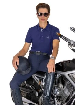 LeMieux Monsieur Mens Polo Shirt - Navy 13 LeMieux Monsieur Mens Polo Shirt - Navy -Equisstride Style Shop lmmonsieurnavygrouprdy