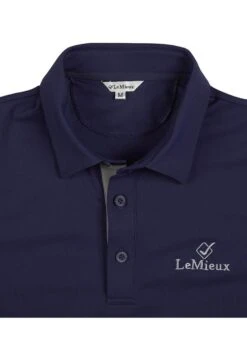LeMieux Monsieur Mens Polo Shirt - Navy 11 LeMieux Monsieur Mens Polo Shirt - Navy -Equisstride Style Shop lmpolonavy6rdy 1